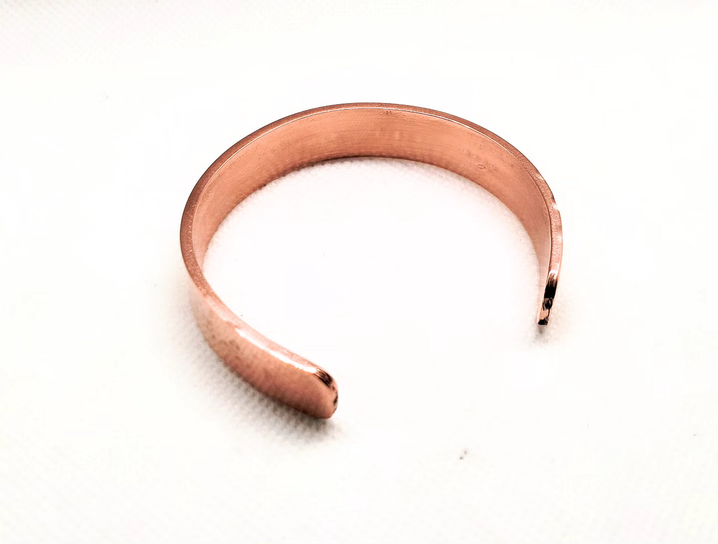 Love notes - Handstamped & custom crafted copper cuff