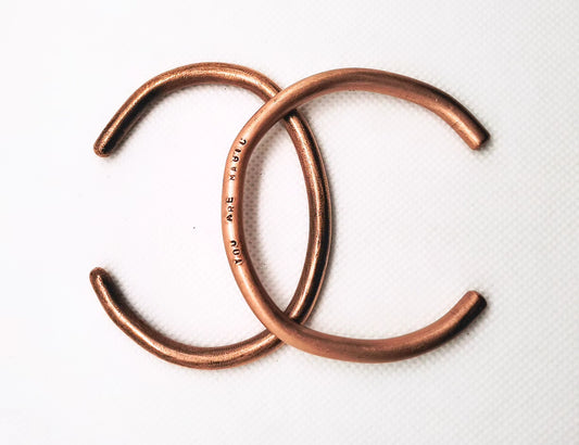 Coppertop - 4.5mm solid copper cuff